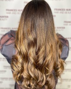 Frances Hunter Hairdressing Salon Blowdry At Alloa